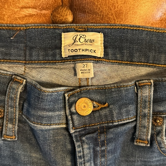 J Crew Toothpick Jean - Picture 2 of 4